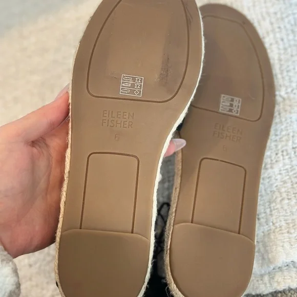 Eileen Fisher Lace Espadrille size 6 - Picture 5 of 5